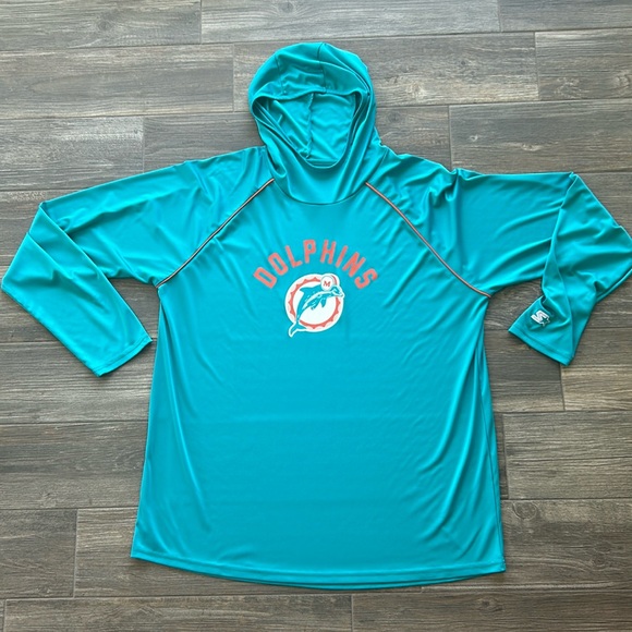 Men’s Dolphin 🐬 long sleeve hooded dry fit - Picture 1 of 6